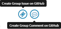 Create Group Issue on GitHub and Create Group Comment on GitHub actions